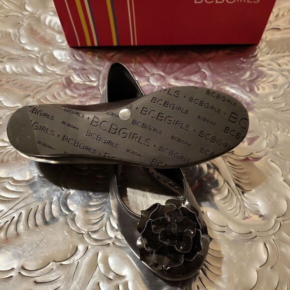 BCBGirls BG-BARTLEY, BLACK GLAZED LE PATENT SZ.6 - Picture 5 of 6